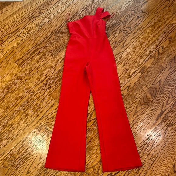Likely Woman’s Maxson Red Jumpsuit Size 0 - Picture 2 of 7